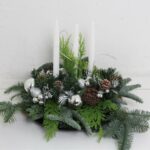 centrotavola bianco natale
